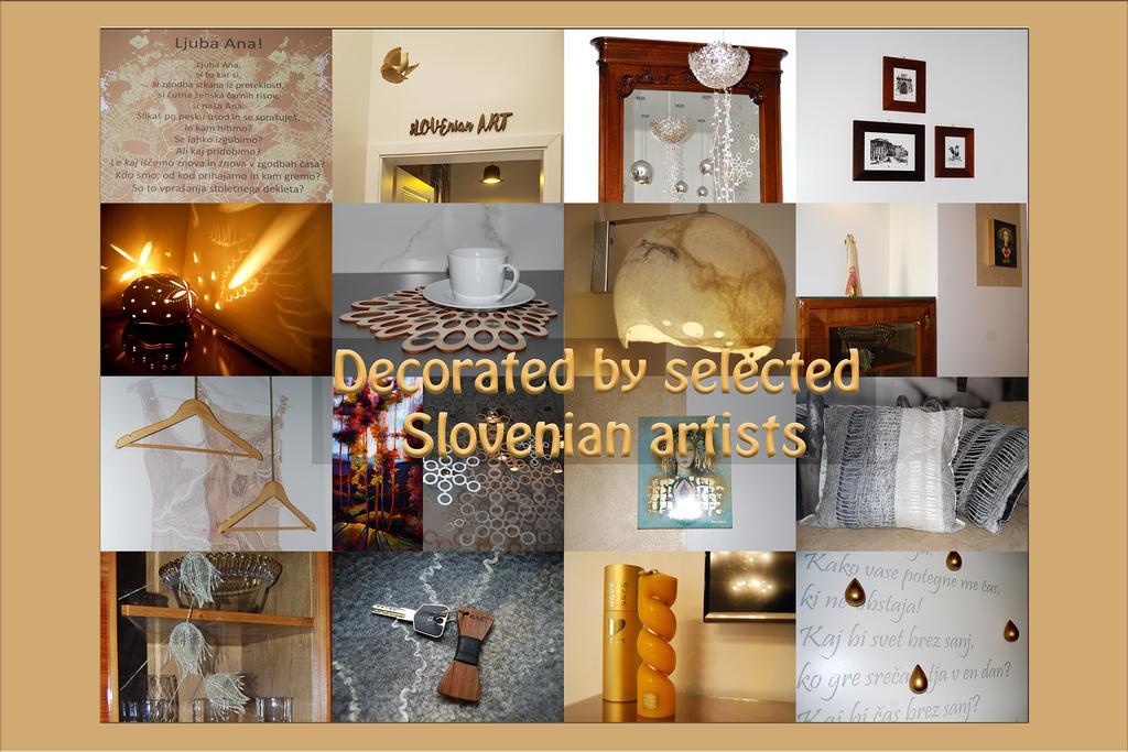 Slovenian Art Story Apartment Ljubljana Bagian luar foto